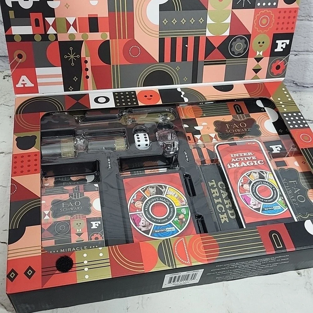 FAO Schwarz Interactive Illusions I Magic Kit For Smart Devices  Age 8 & up  NEW
